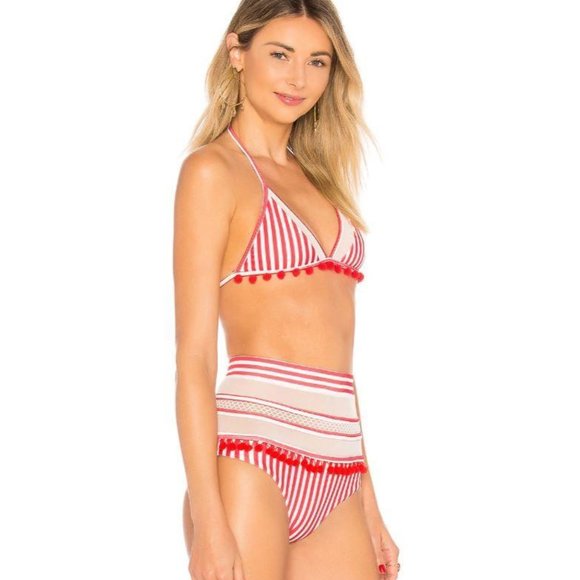 NWOT TULAROSA Nina Top in Red Stripe, Size Small - Picture 4 of 6